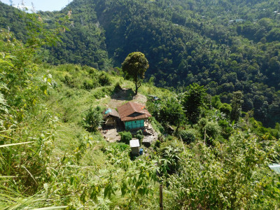 A typical household in Nampareng village Aditya Pradhan 30 Oct, 2020