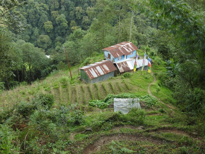 A typical household in Sirikhola Aditya Pradhan 30 Oct, 2020