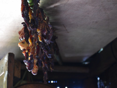 Dried meat in the kitchen Aditya Pradhan 02 Nov, 2020